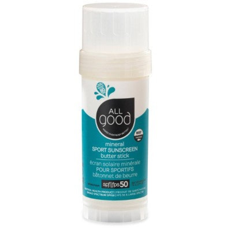 All Good Sport Sunscreen Butter Stick Water Resistant SPF 50+ 2.75oz – New