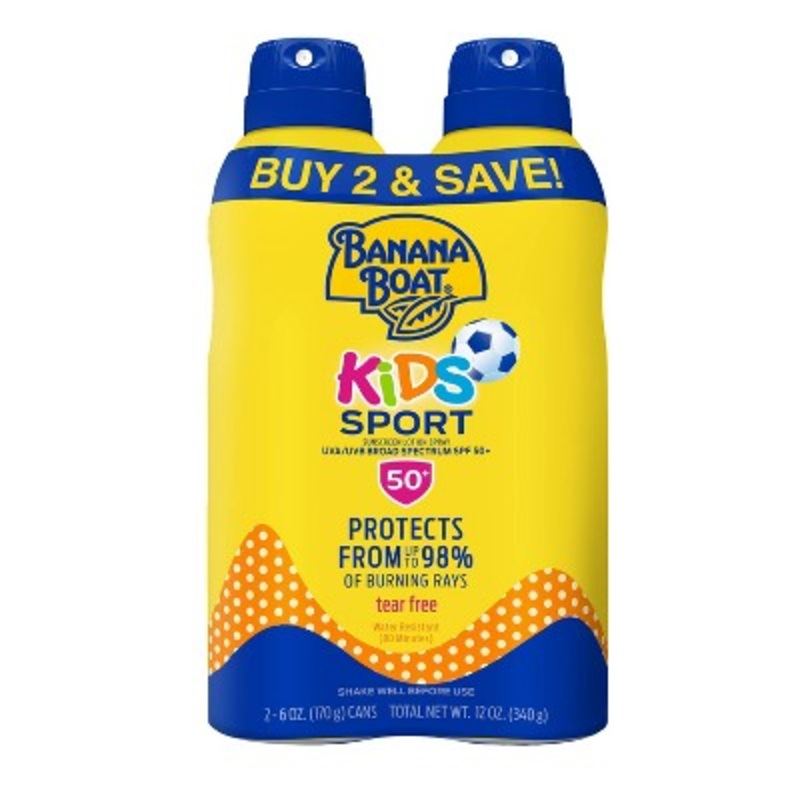 Banana Boat Kids’s Sunscreen 12oz/2ct – New