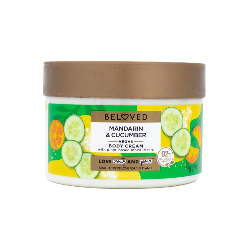 Beloved Mandarin & Cucumber Water Body Cream 10oz – New