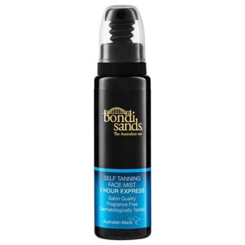Bondi Sands 1 Hour Express Fragrance Free Self-Tanning Face Mist 2.36 fl oz – New