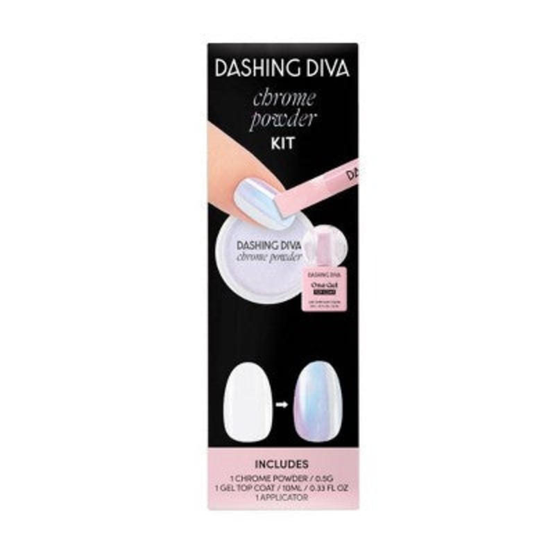 Dashing Diva Chrome Powder Kit Emerald Pearl 3ct – New
