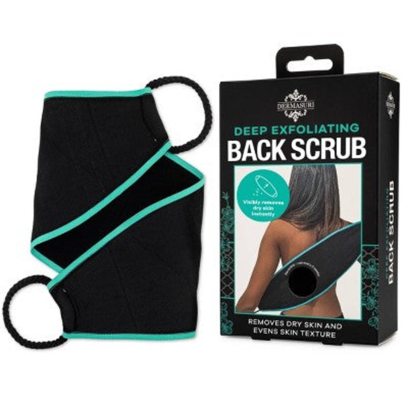 Dermasuri Exfoliating Back Scrub Scrubber 1ct – New