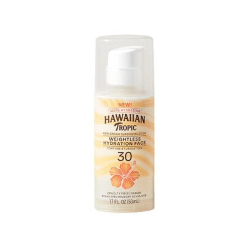 Hawaiian Tropic Silk Hydration Weightless Face Sunscreen SPF 30 1.7oz – Imperfect Container