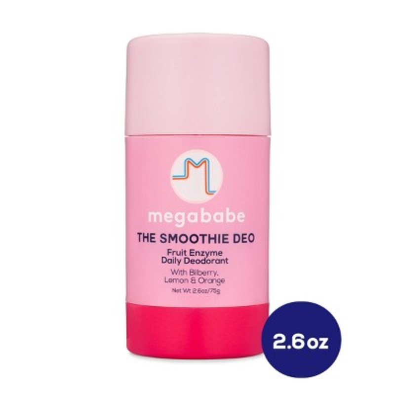 Megababe The Smoothie Deo Fruit Enzyme Daily Solid Deodorant 2.6oz – Imperfect Container