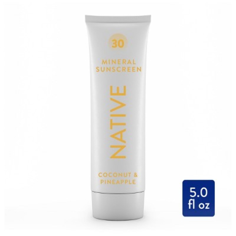 Native Mineral Sunscreen Coconut & Pineapple SPF 30 5 fl oz – Imperfect Container