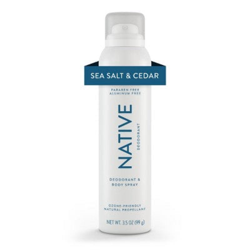 Native Spray Deodorant Sea Salt & Cedar 3.5oz – Imperfect Container