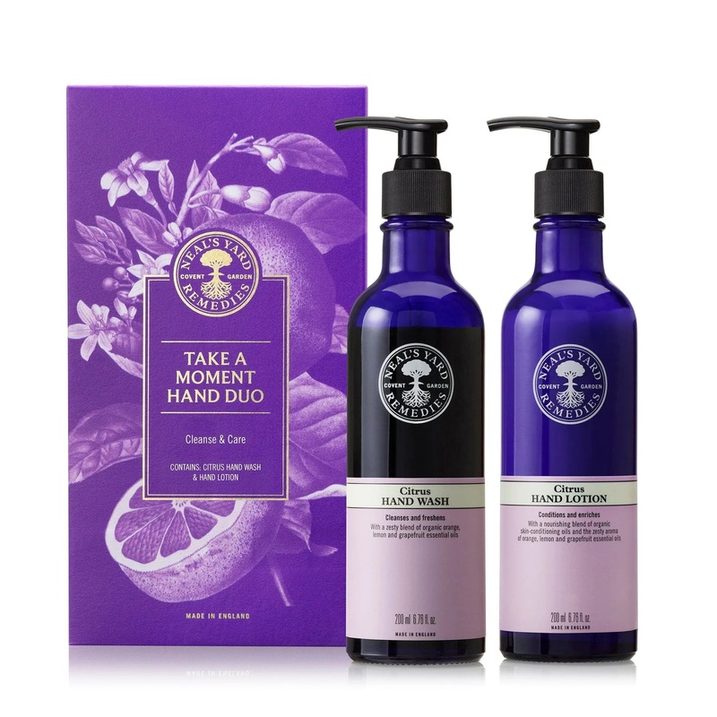 Neal’s Yard Remedies  Take a Moment Hand Duo Citrus XMAS 2025