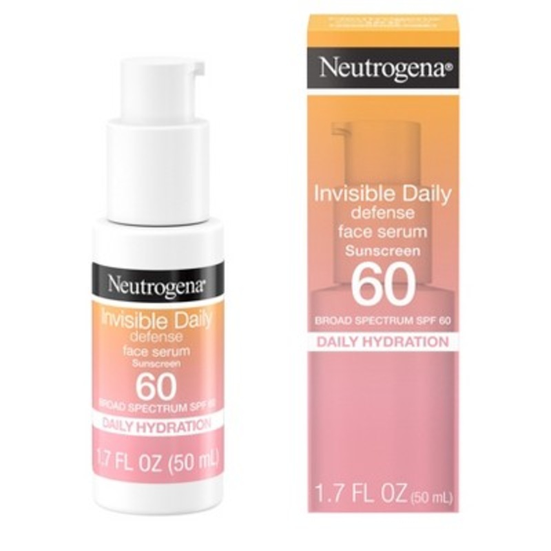 Neutrogena Invisible Daily Defense Sunscreen Face Serum SPF 60 1.7 fl oz – New