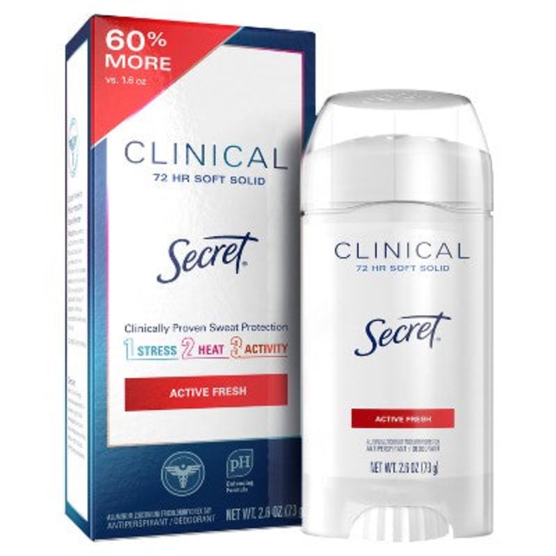 Secret Clinical Active Fresh 2.6oz – Missing Box