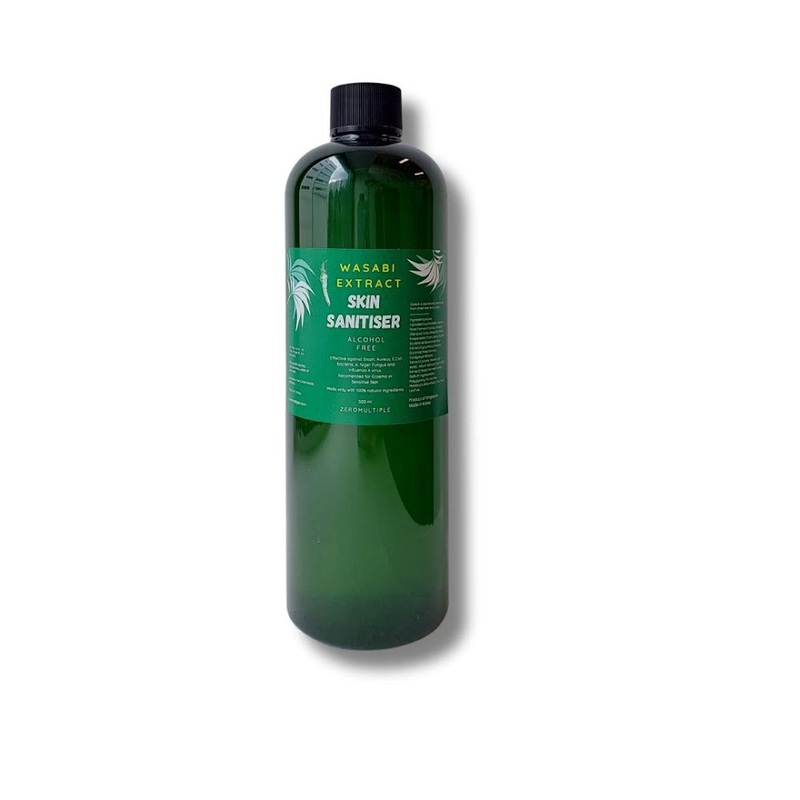 Zeromultiple Wasabi Sanitiser Mist Refill 500ml