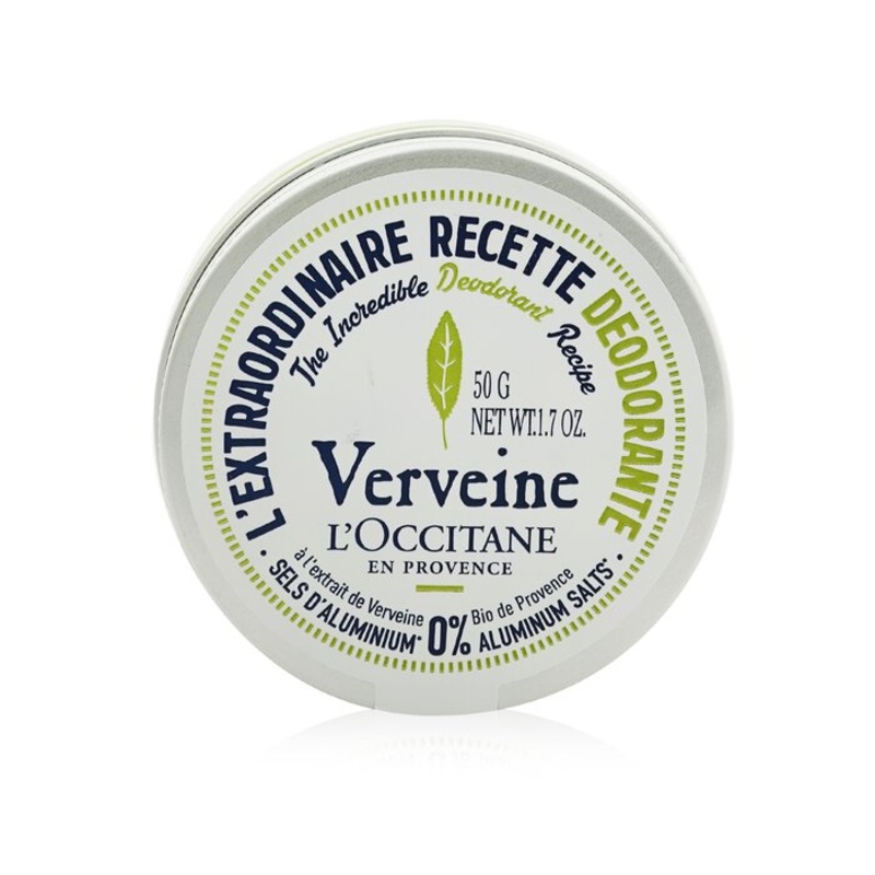 Verveine (verbena) Deodorant – 0% Aluminum Salts – 50g/1.7oz