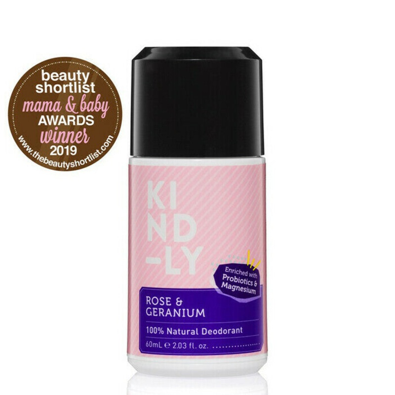 100% Natural Deodorant – Rose & Geranium
