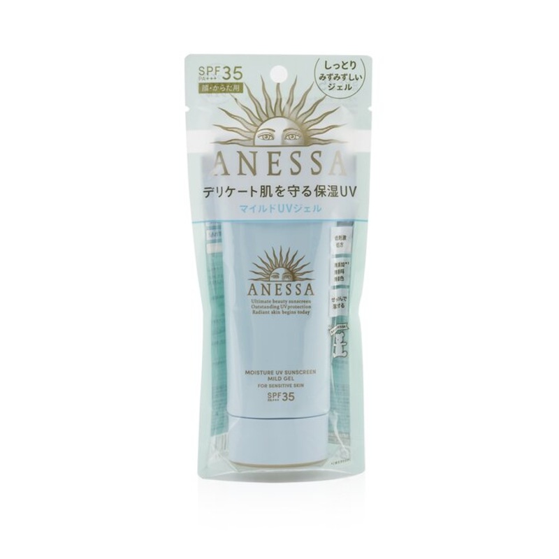 Anessa Moisture Uv Sunscreen Mild Gel Spf35  (for Sensitive Skin) – 90g/3oz
