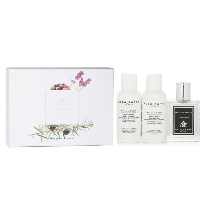 White Moss Coffret – 3pcs