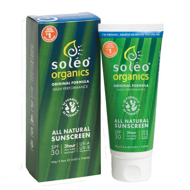 Solo Organics Original Formula High Performance Sunscreen
