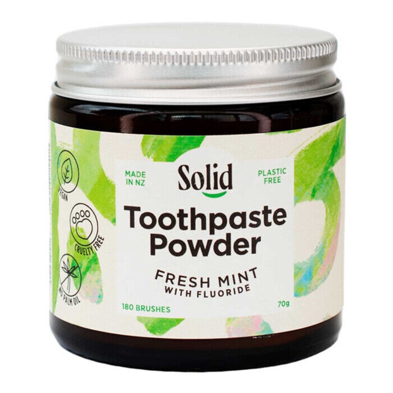 Toothpaste Powder – Fresh Mint with Fluoride