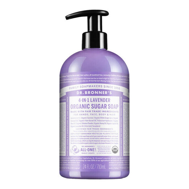 4-In-1 Organic Sugar Soap – Lavender