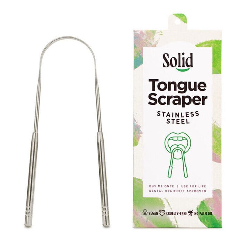Tongue Scraper – Stainless Steel