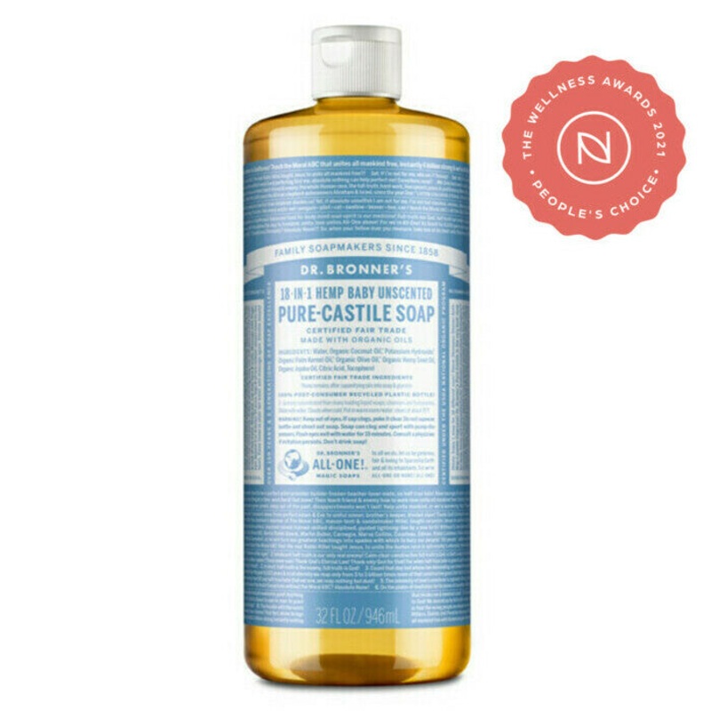 18-In-1 Pure-Castile Soap – Baby Unscented