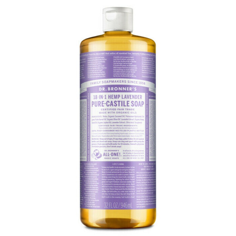 18-In-1 Pure-Castile Soap – Lavender