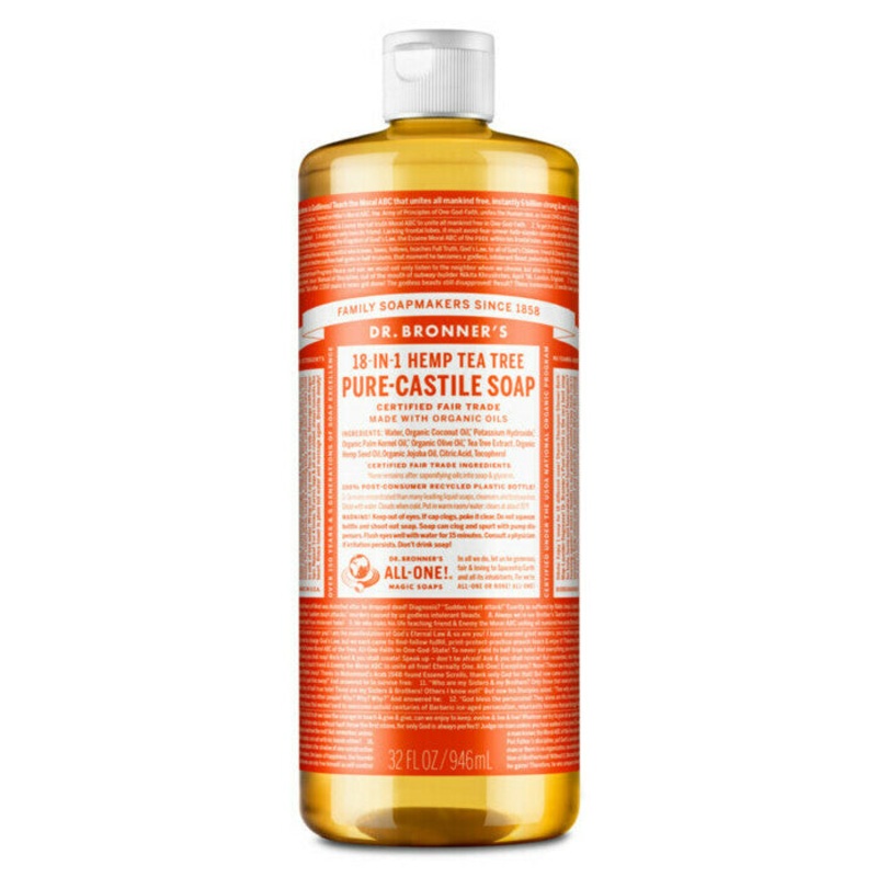 18-In-1 Pure-Castile Soap – Tea Tree