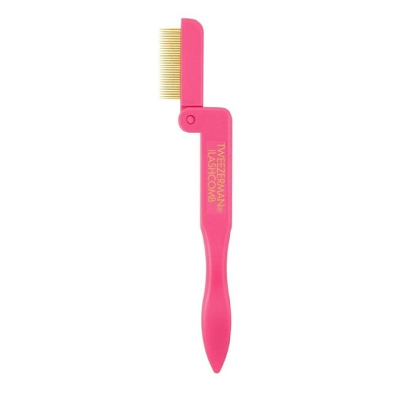 Tweezerman Folding Ilashcomb Pink