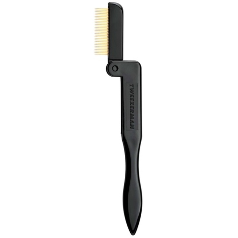 Tweezerman Folding Lash Comb – Black