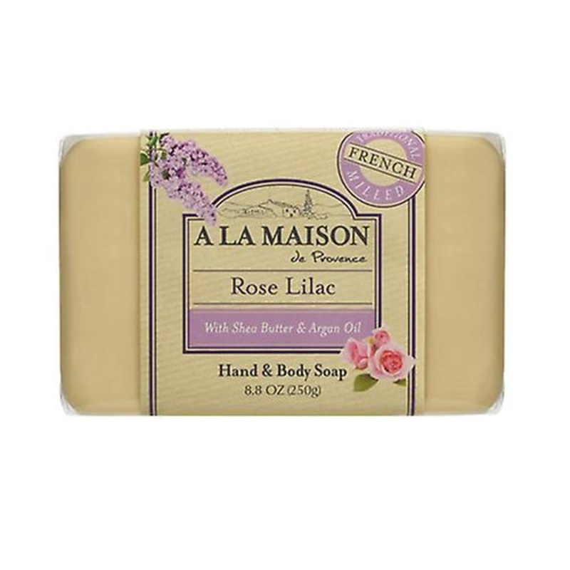 A La Maison Bar Soap Rose Lilac, 8.8 Oz (Pack of 3)