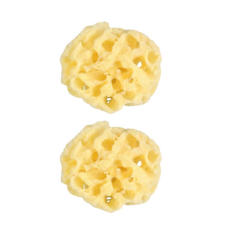 Bath Shower Sponge Natural Honeycomb Sponge for Bathing 4Pcs Baby Use