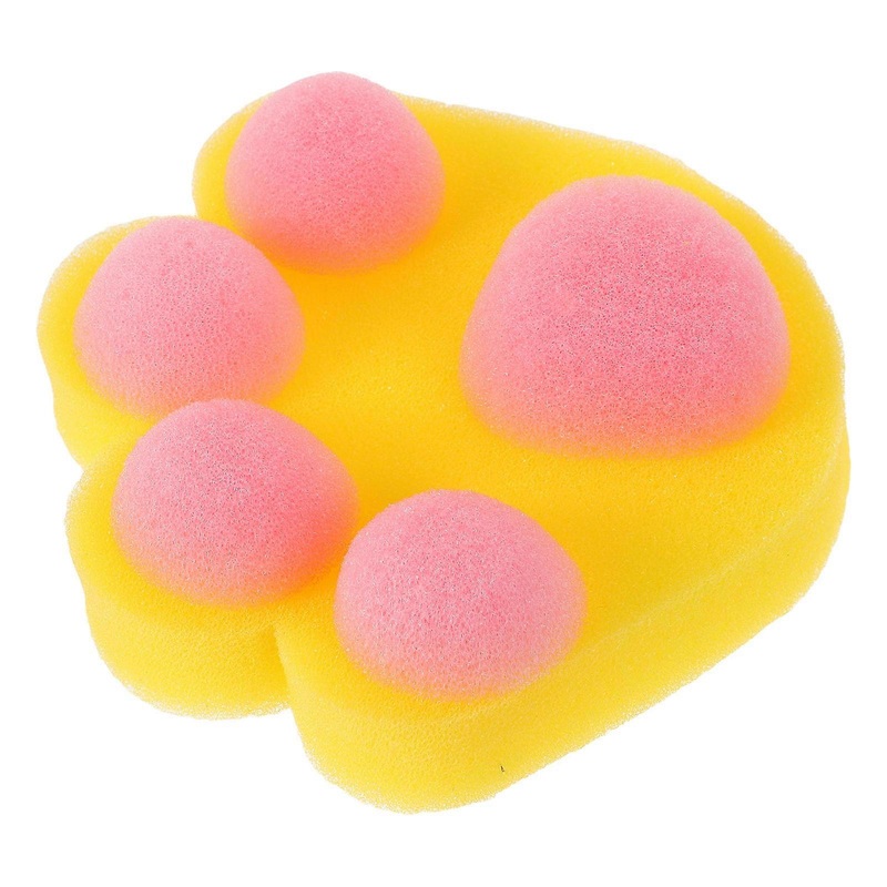 Bath Sponges for Kids Shaped Cartoon Baby Scrubbers 5Pcs
