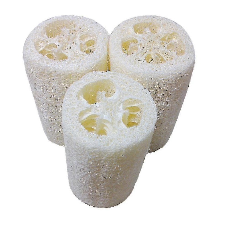 Bath sponges loofahs natural loofah sponge and scrubber pad compatible with bath and body shower