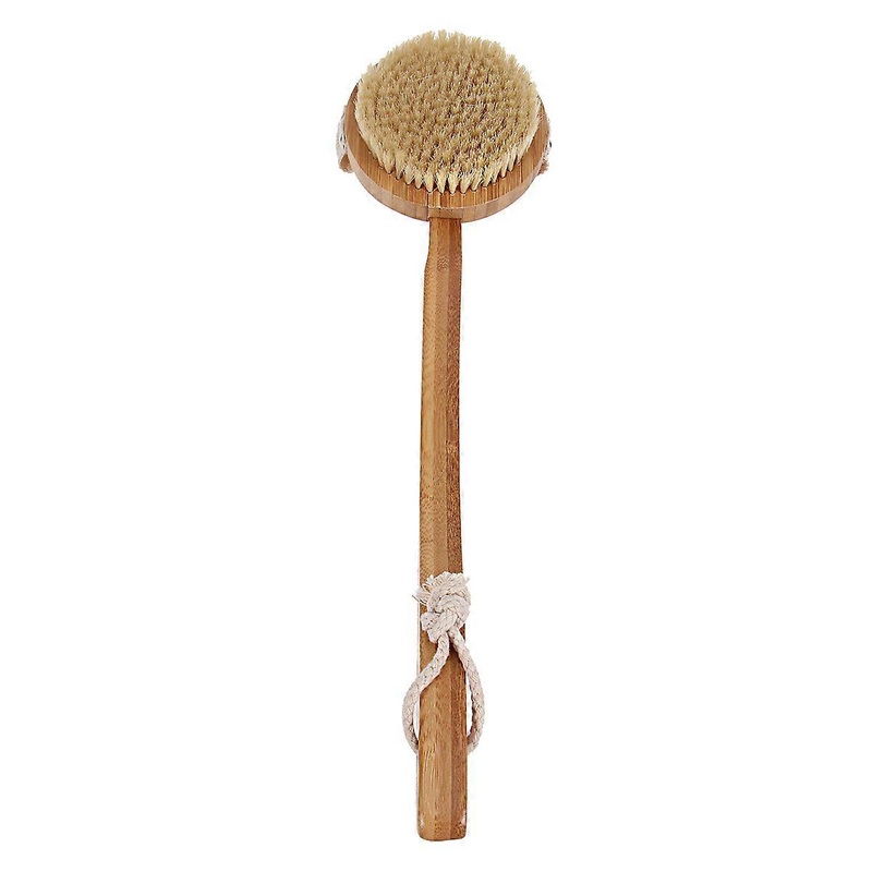 Bristle Bath Brush for Shower with Long Handle 1Pcs Scrubber