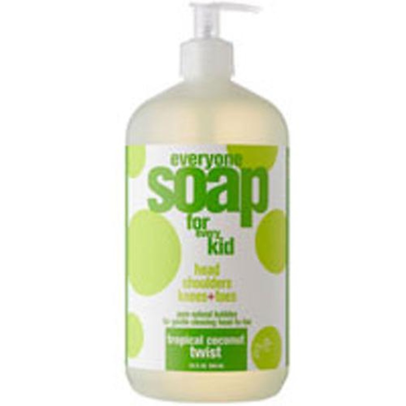 EO Products Everyone Soap For Kids, Tropical Coconut Twist 32 OZ (Pack of 6)