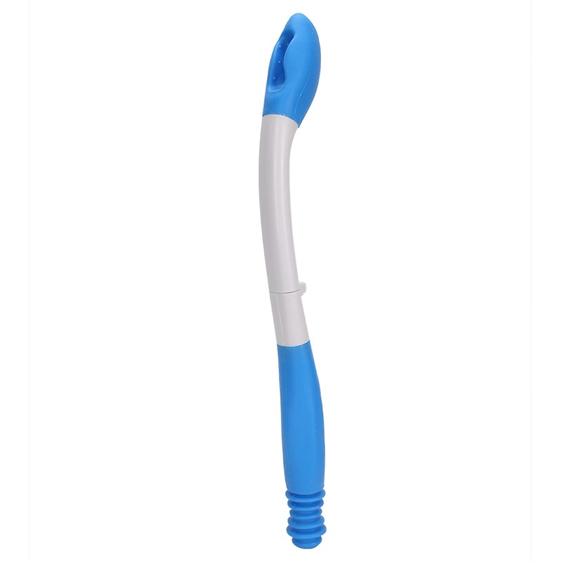 Essuie-tout pliable et confortable  longue porte, avec poigne pour papier toilette et support d’assistance auto-essuyant
