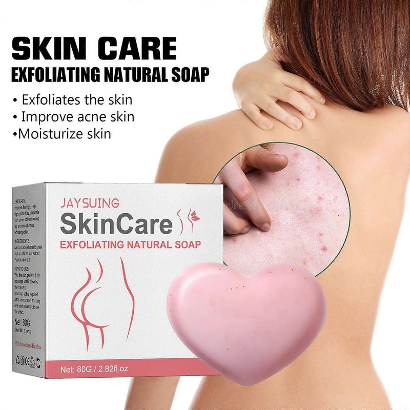 Exfoliating Body Soap, Removes Acne Exfoliating Lightens Acne Mark And Moisturizes Skin Cleansing Soap