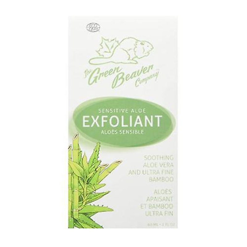 Green Beaver Sensitive Aloe Exfoliant, 2 Oz (Pack of 1)