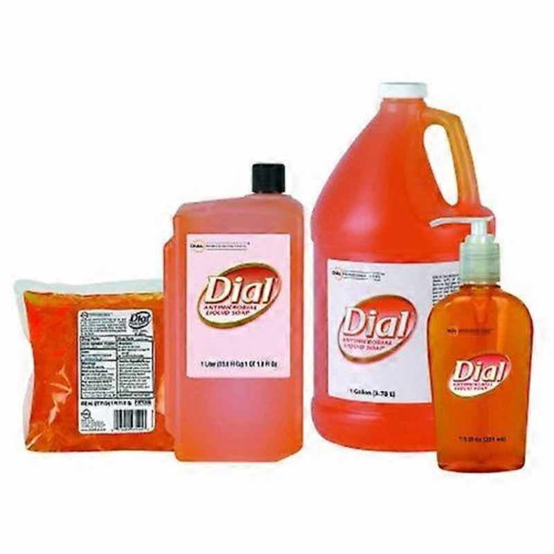 Lagasse Antimicrobial Soap Dial Gold Liquid 33.8 oz. Refill Bottle Fresh Scent, 1000 Ml (Pack of 2)