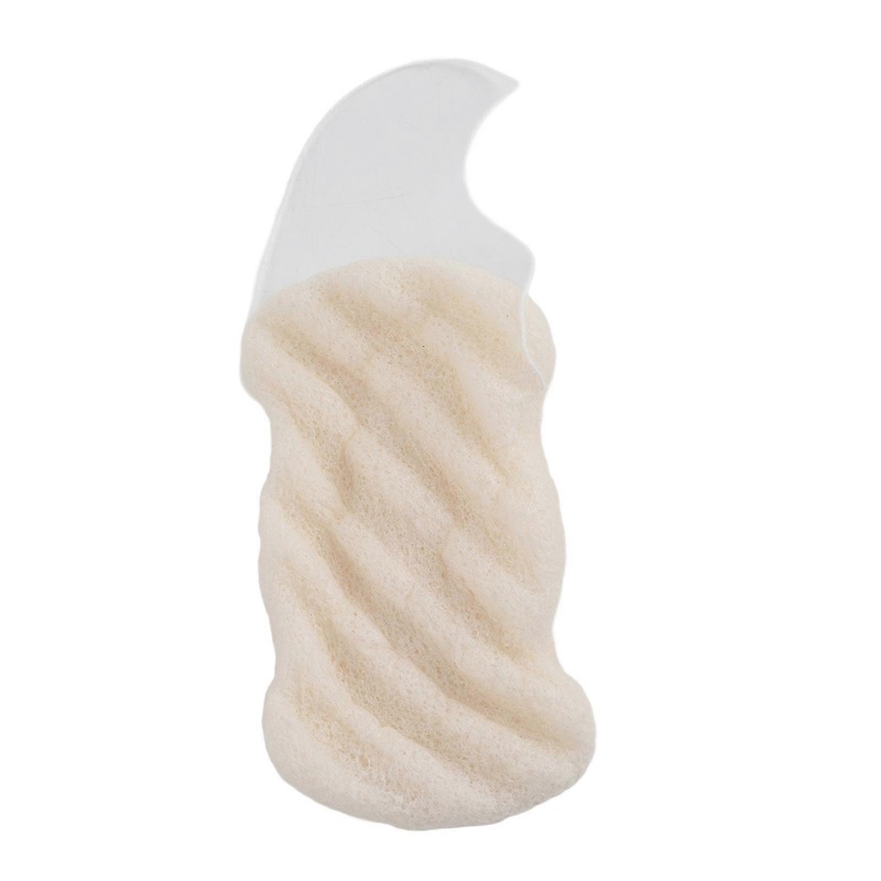 ponges Konjac pour le visage, type  ondes longues, grande taille, pour le corps et le visage, naturelles, sches, 01#