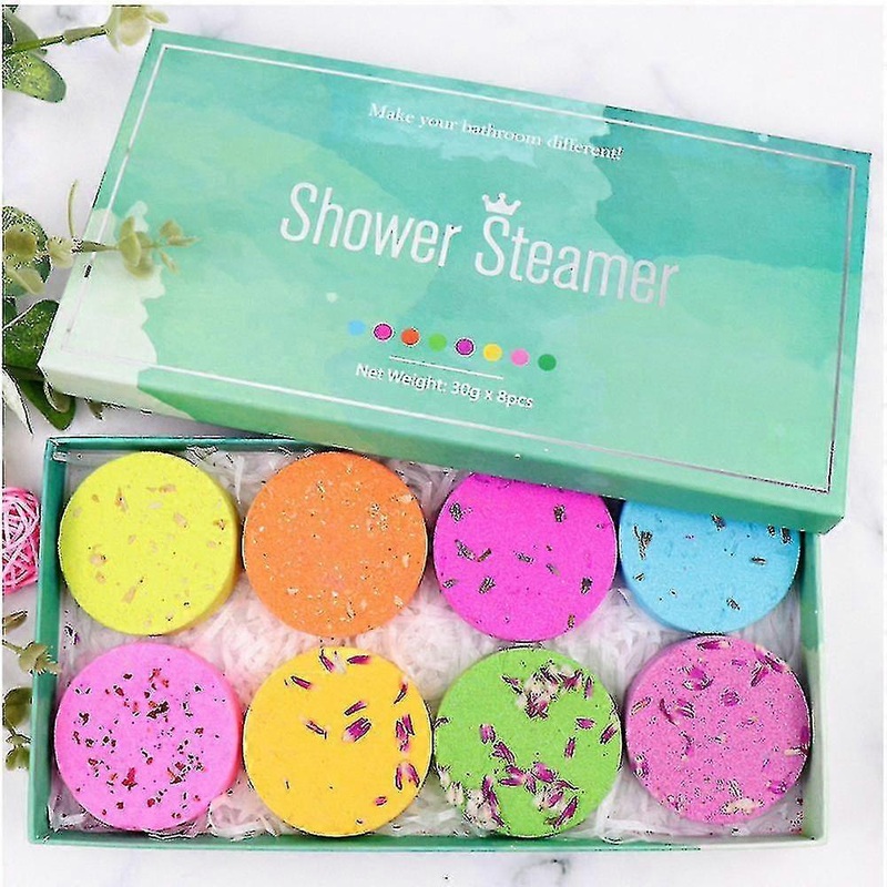 8pcs Shower Steamers For Aromatherapy – Mothers Day Gifts