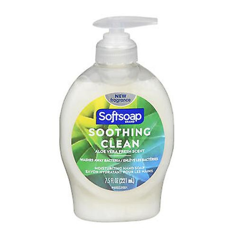 Softsoap  Moisturizing Liquid Hand Soap, Soothing Aloe Vera 7.5 oz (Pack of 1)