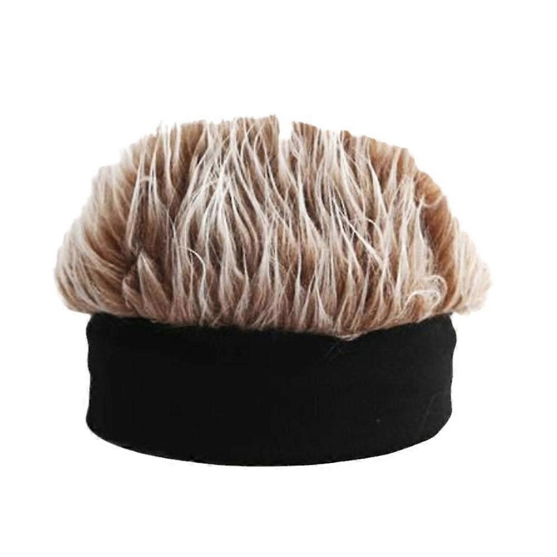 Wig Men Hat Handsome Simulation Wig Short Hair Caps