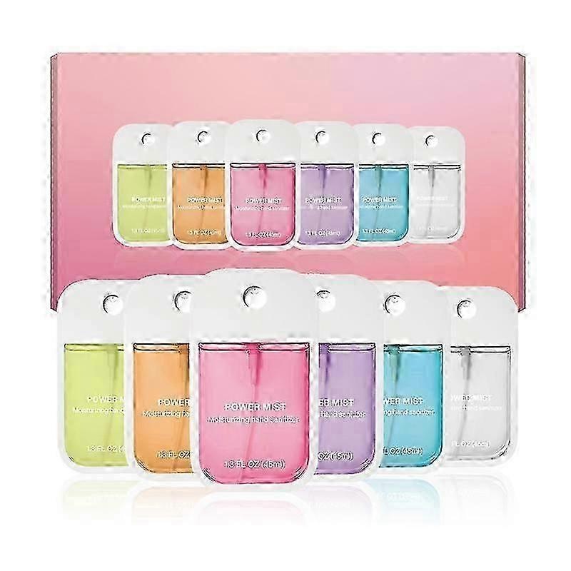 6 Flavors Power Mist Hand Sanitizer, Hand Sanitizer Spray, Power Mist Hydrating