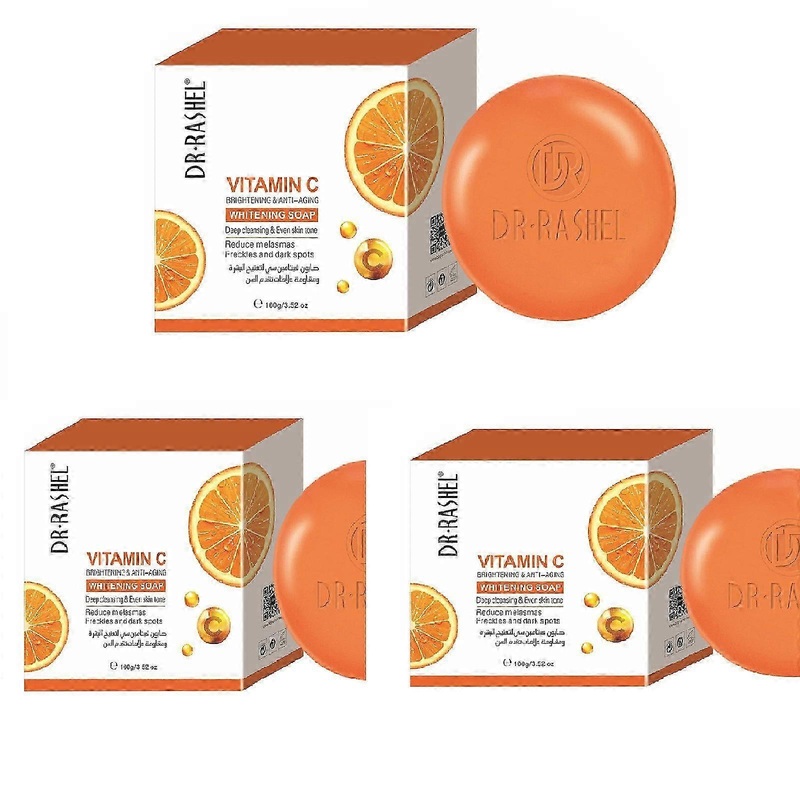 Vit C Whitening Soap, Natural Soap With Vit C, For Face & Body Exfoliate Moisturizing Whitening Care ,Natural Soap With Vit C PU4260
