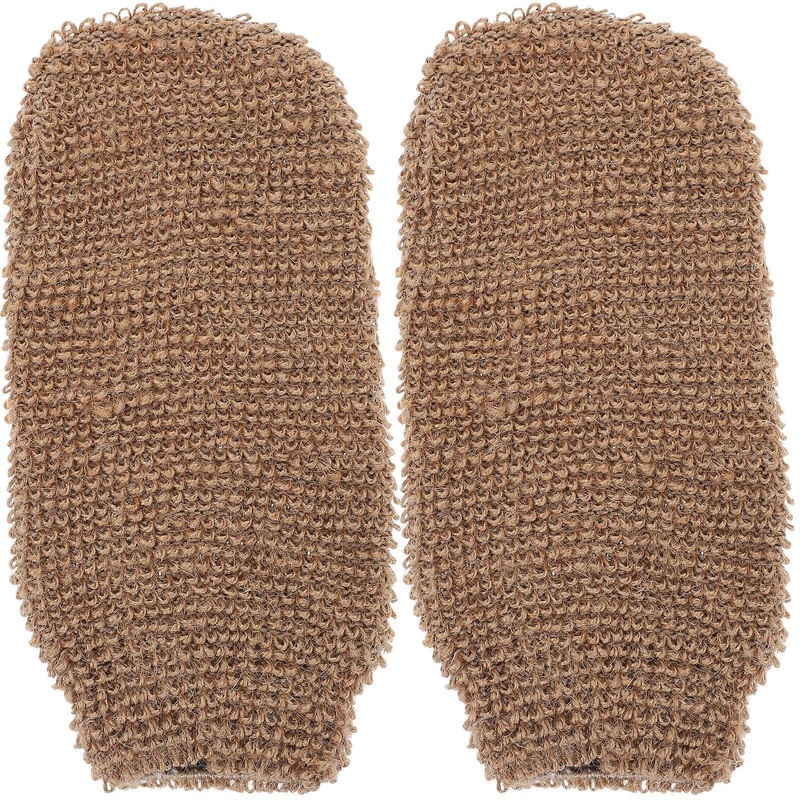 2pcs Bathing Gloves Body Massage Gloves Exfoliating Gloves Shower Gloves Bathroom Accessories for Home Indoor