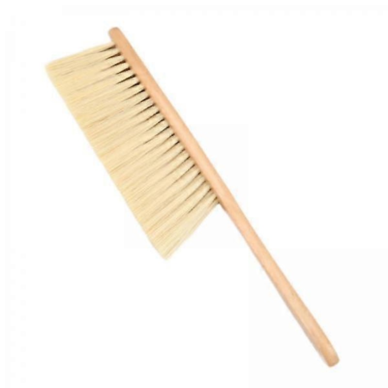 2 Bed Brush Scrubber Household Wooden Handle Brush Yellow