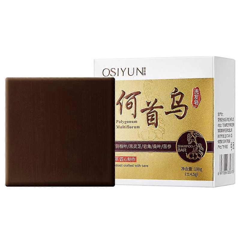 1-3pcs Polygonum Multiflorum Shampoo Soap Handmade Soap Shampoo Oil Soap
