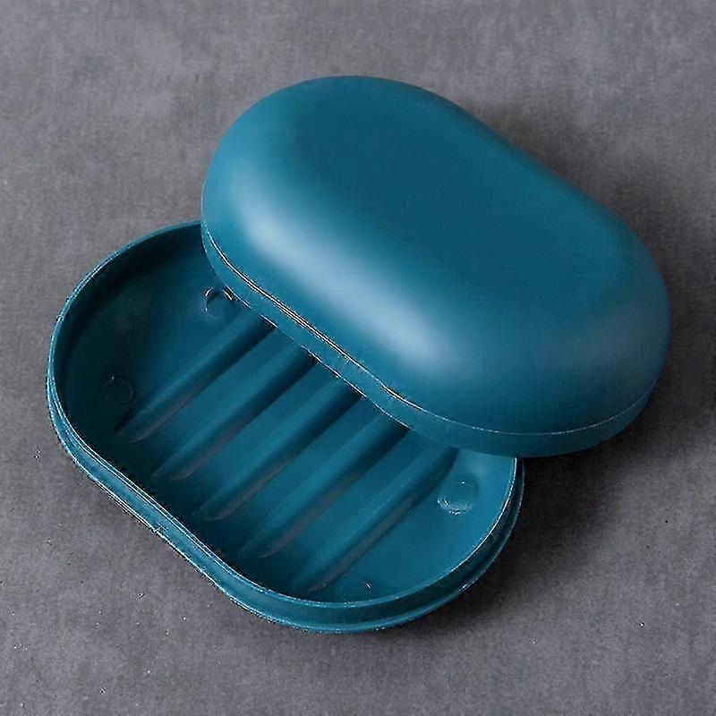 1pc Soap Box Case Container Travel Seal Soap Case,E