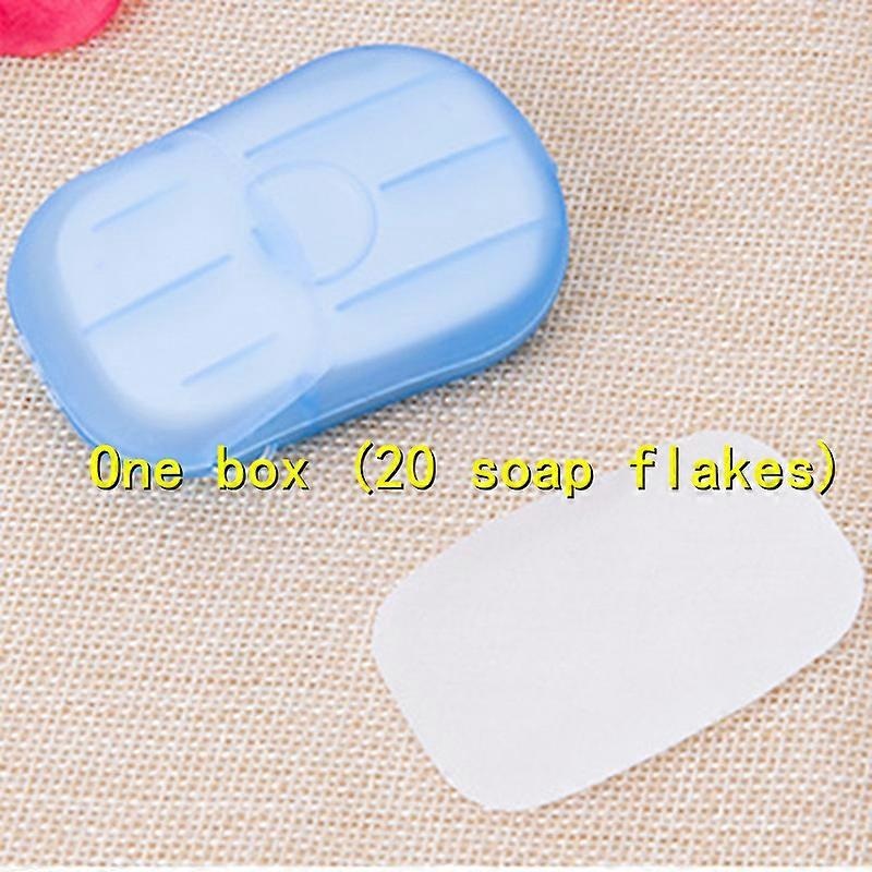 1/3/5 box Easy Washing Hand Disinfecting Soap Paper Bath Soap Flakes Mini Cleaning Paper Travel Convenient Disposable Slice Home