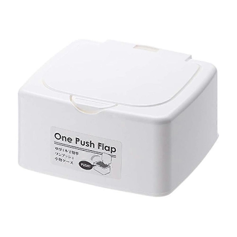 1 push-button storage box wet wipes box (single compartment)