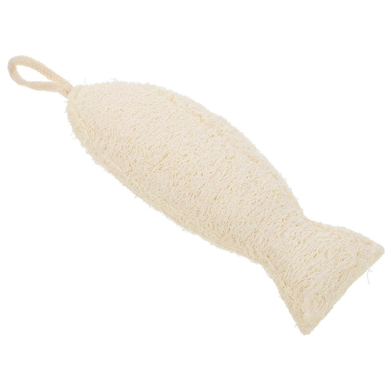 Supple Loofah Back Scrubber for Daily Bathing Care 1Pcs